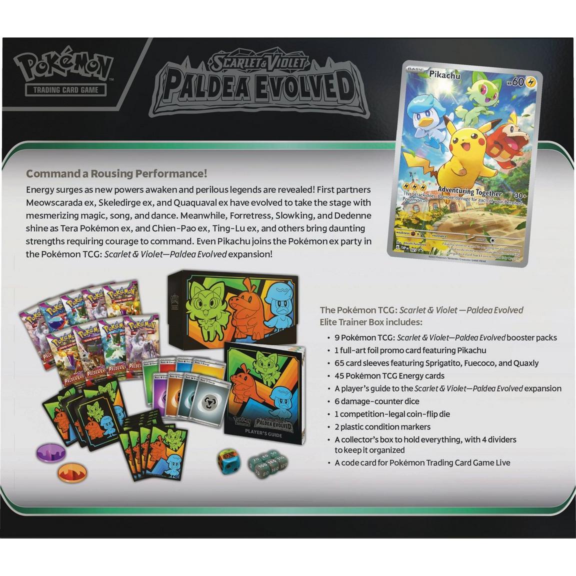 Scarlet & Violet: Paldea Evolved Elite Trainer Box