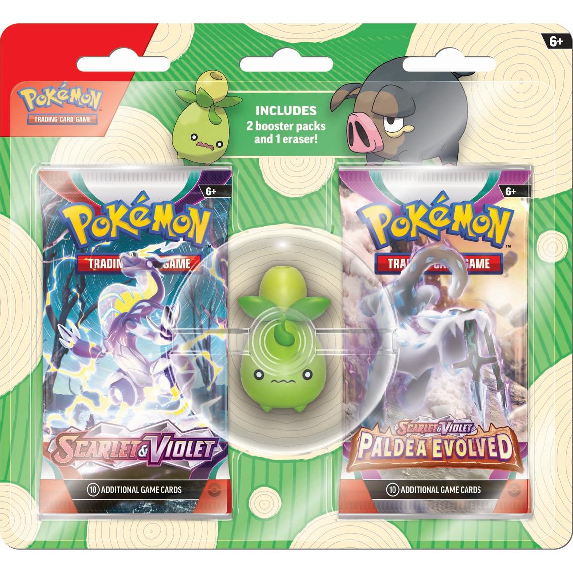 Pokémon TCG: Back to School Eraser Blister - Smoliv front