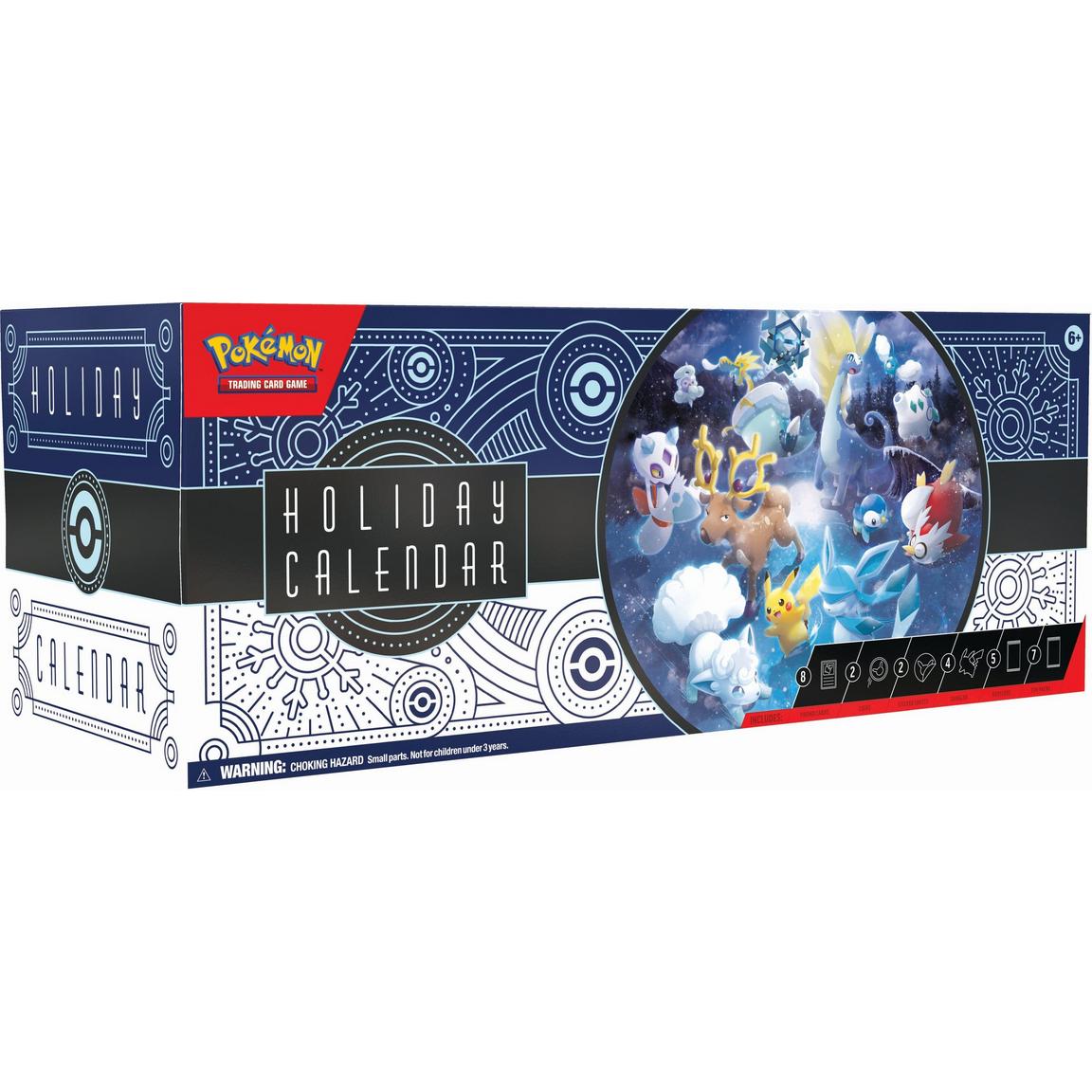 Pokémon TCG: Holiday Calendar 2023 julekalender front