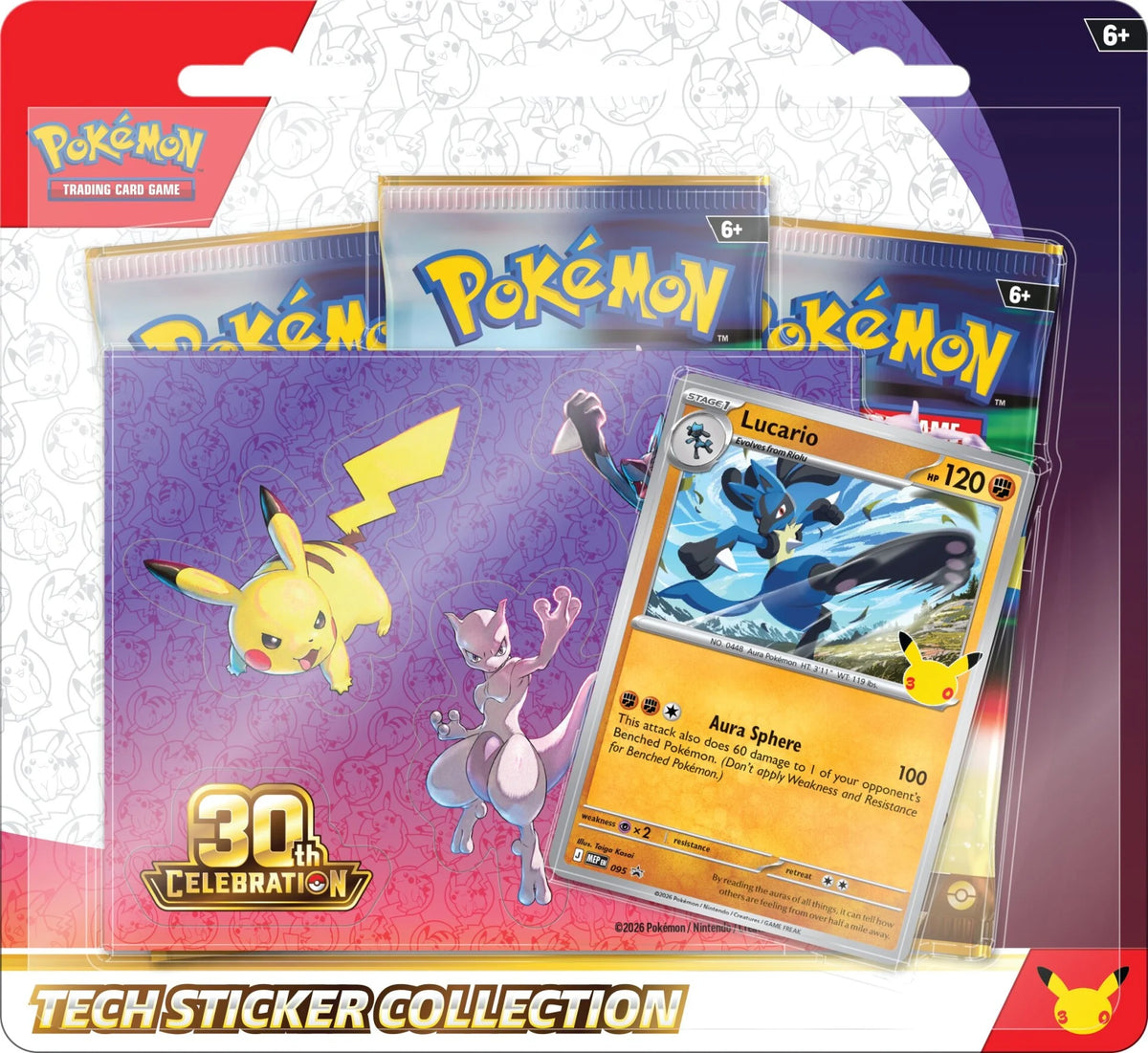 Mega Evolution: 30th Celebrations Tech sticker