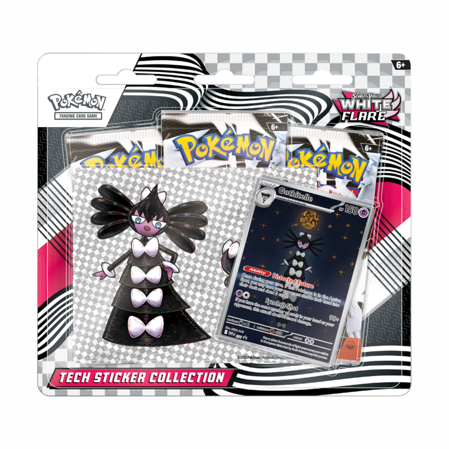 Scarlet & Violet: White Flare Tech Sticker Collection