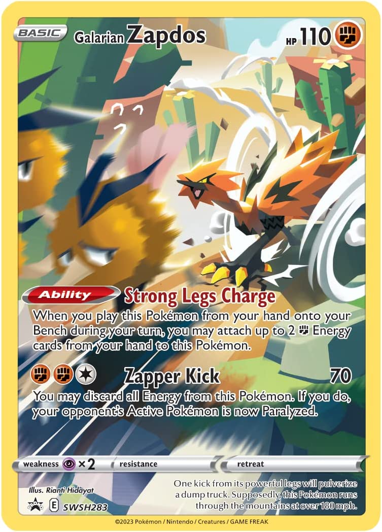 Sword & Shield: Crown Zenith Tin - Galarian Zapdos