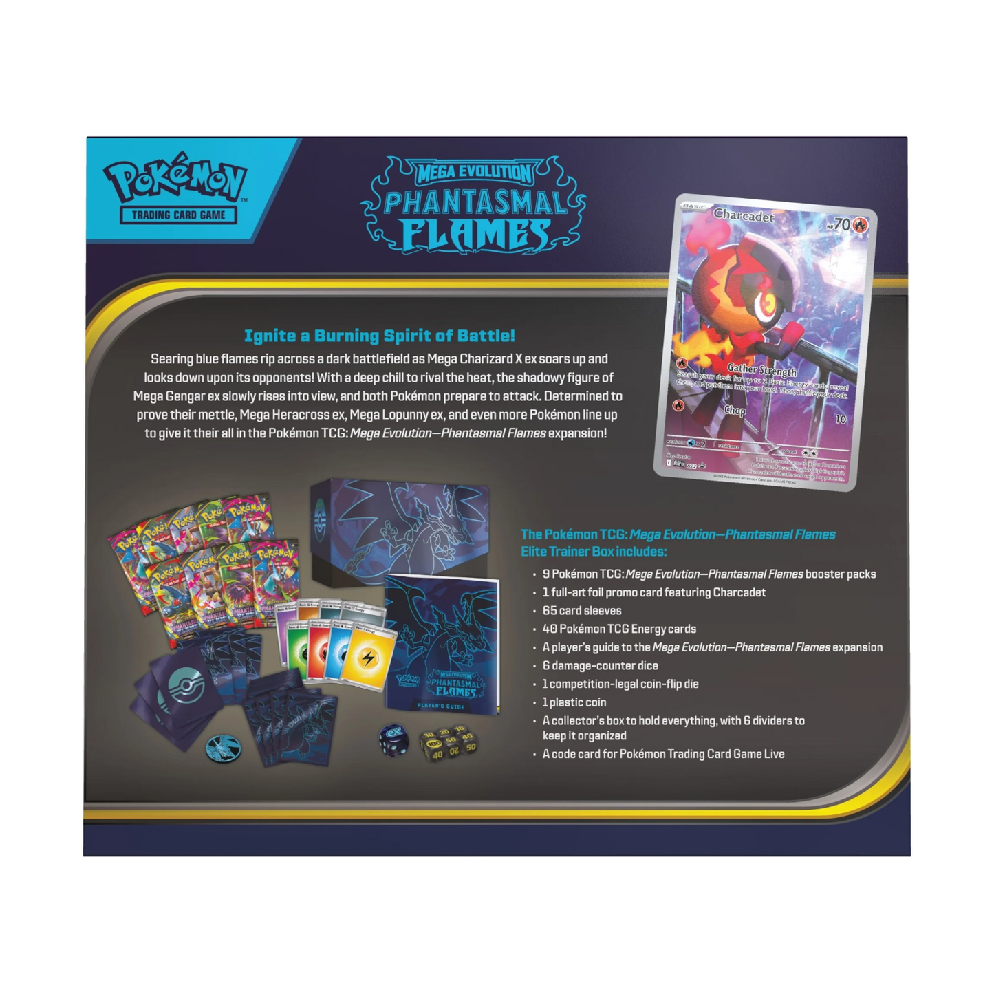 Mega Evolution: Phantasmal Flames Elite Trainer Box