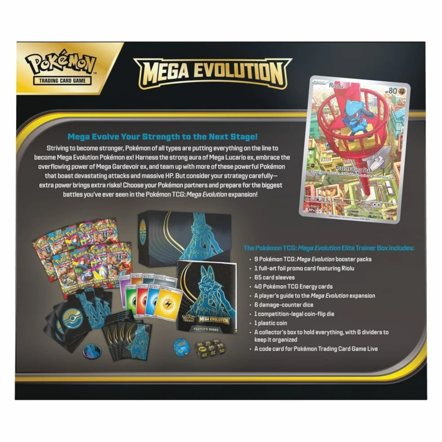 Mega Evolution Elite Trainer Box
