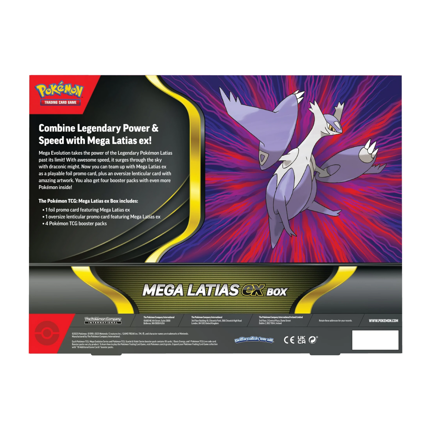 Pokémon TCG: Mega Latias ex Box