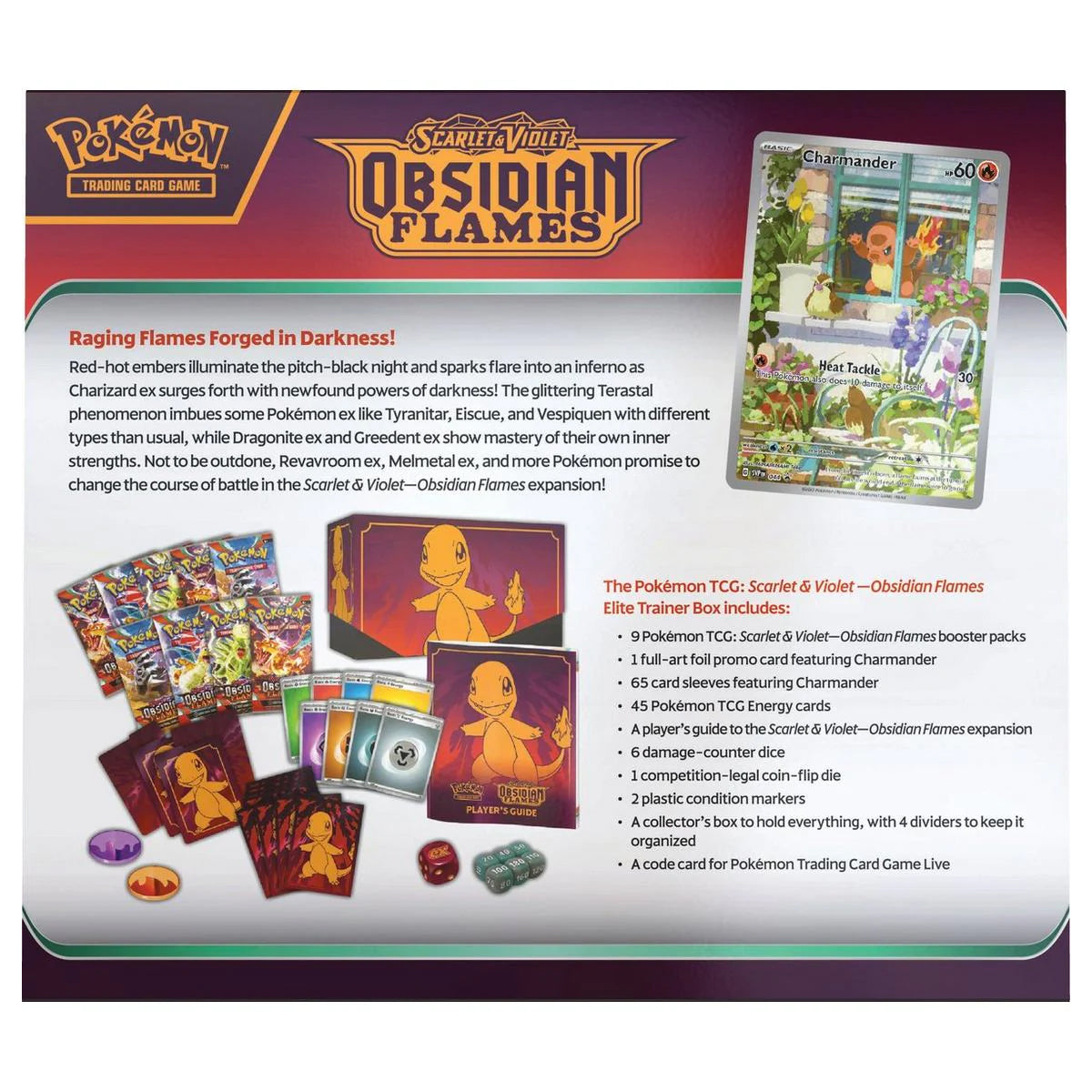 Scarlet & Violet: Obsidian Flames Elite Trainer Box