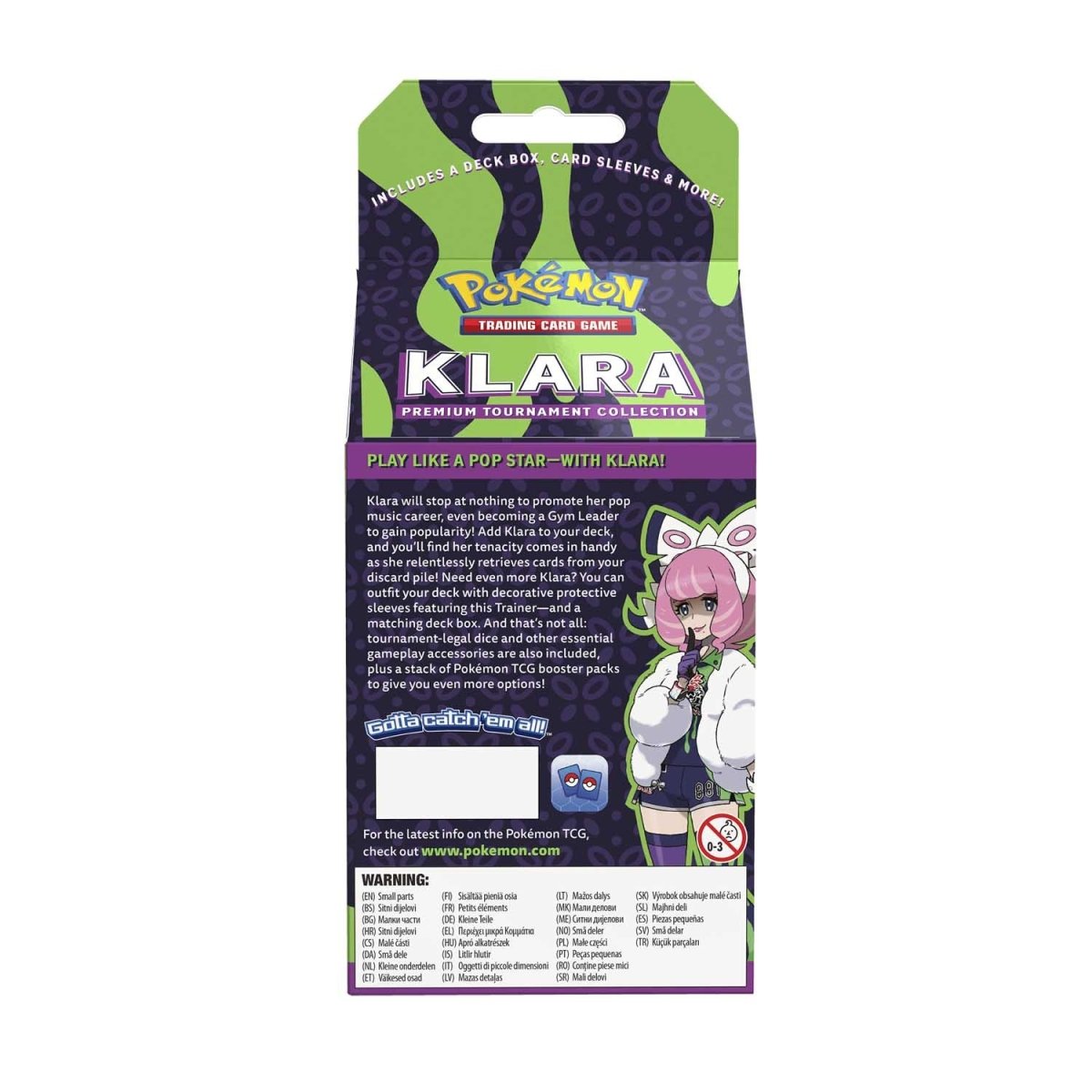 Pokémon TCG: Premium Tournament Collection Display - Cyrus/Klara