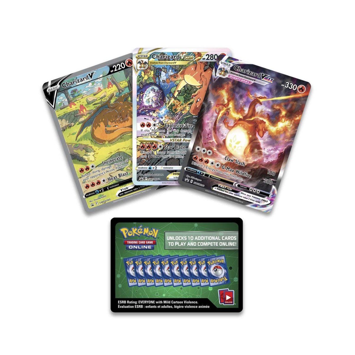 Pokémon TCG: Charizard Ultra Premium Collection content