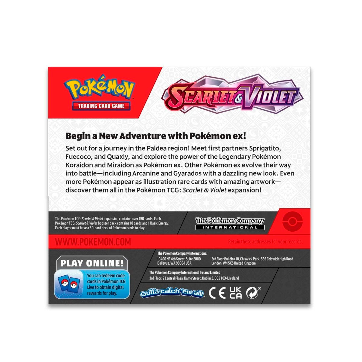 Scarlet & Violet: Base Set Booster Display Box