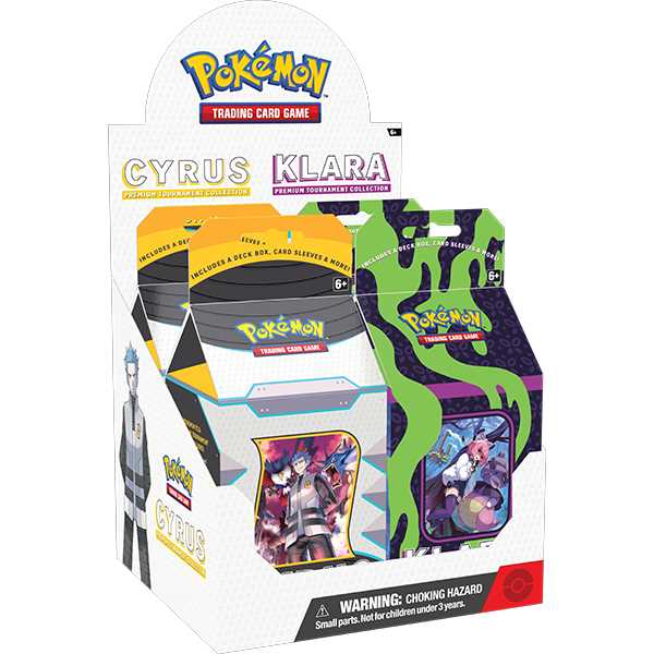 Pokémon TCG: Premium Tournament Collection Display - Cyrus/Klara