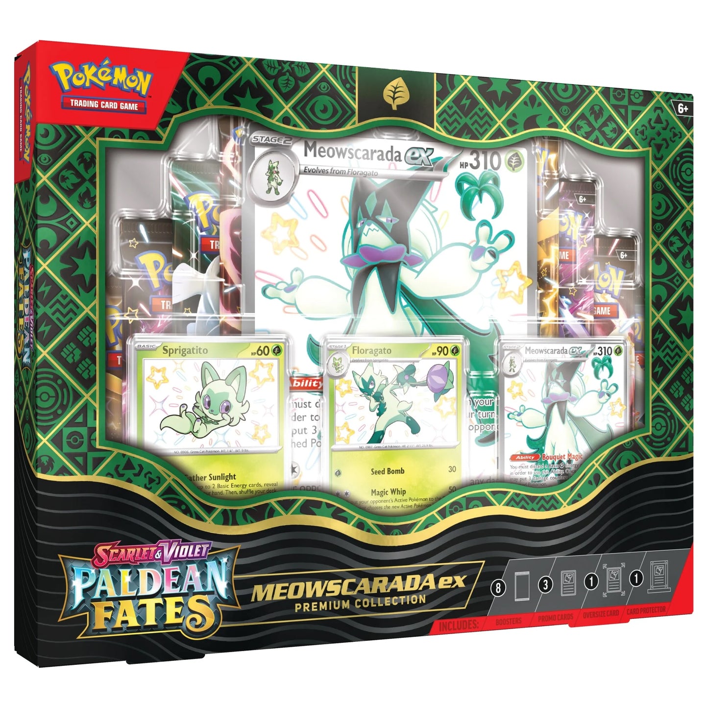 Scarlet & Violet: Paldean Fates Premium Collection - Shiny Meowscarada ex