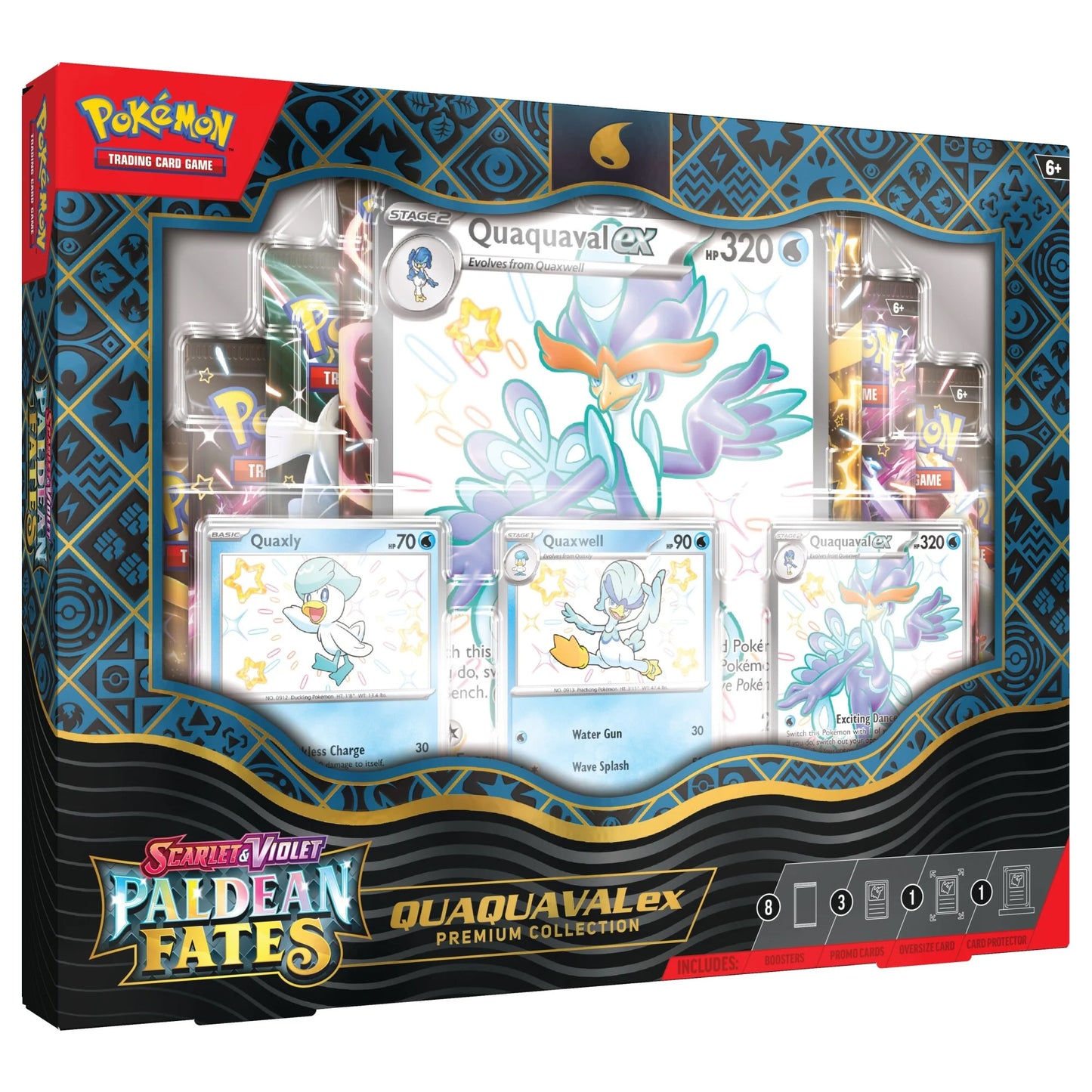 Scarlet & Violet: Paldean Fates Premium Collection - Shiny Quaquaval ex