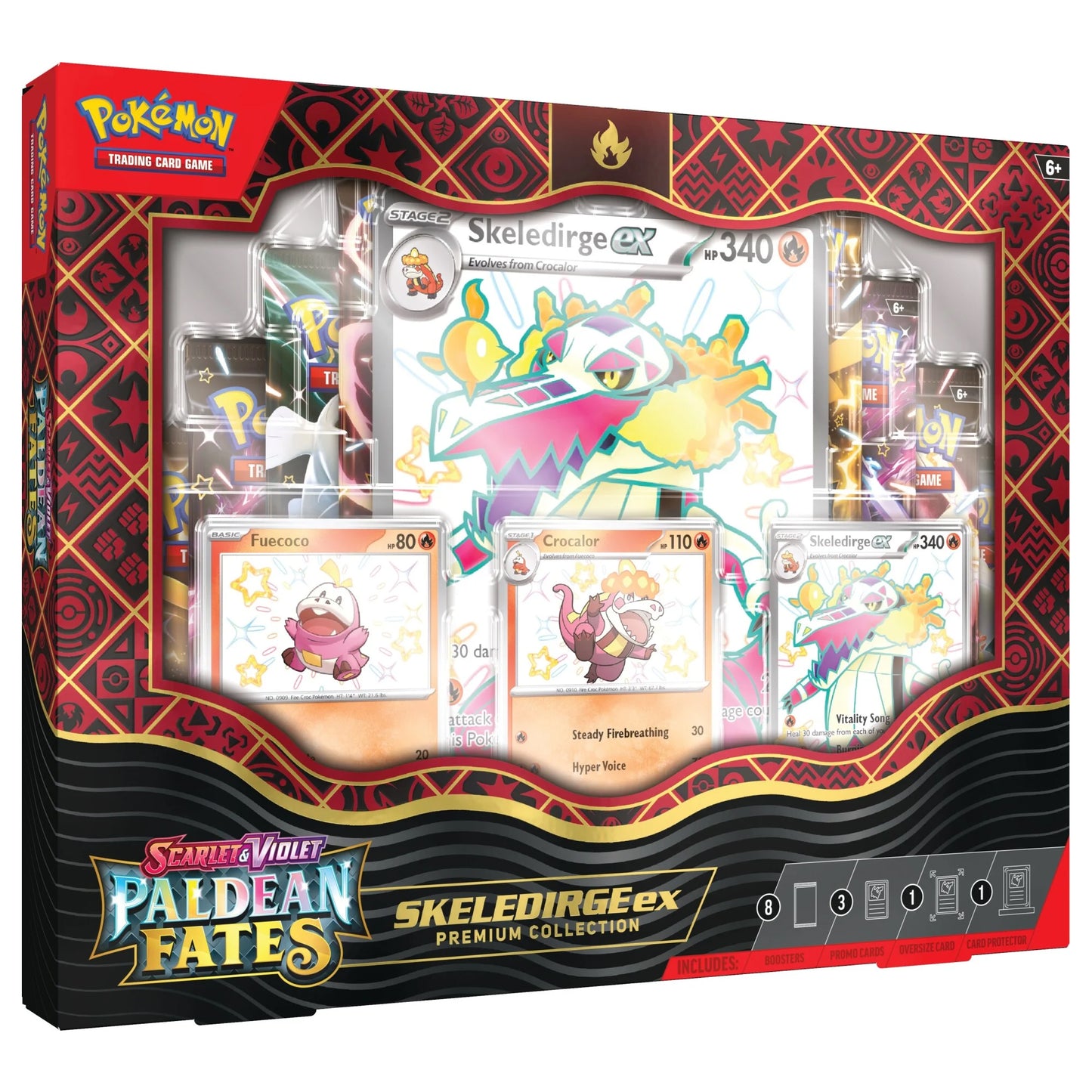 Scarlet & Violet: Paldean Fates Premium Collection - Shiny Skeledirge ex