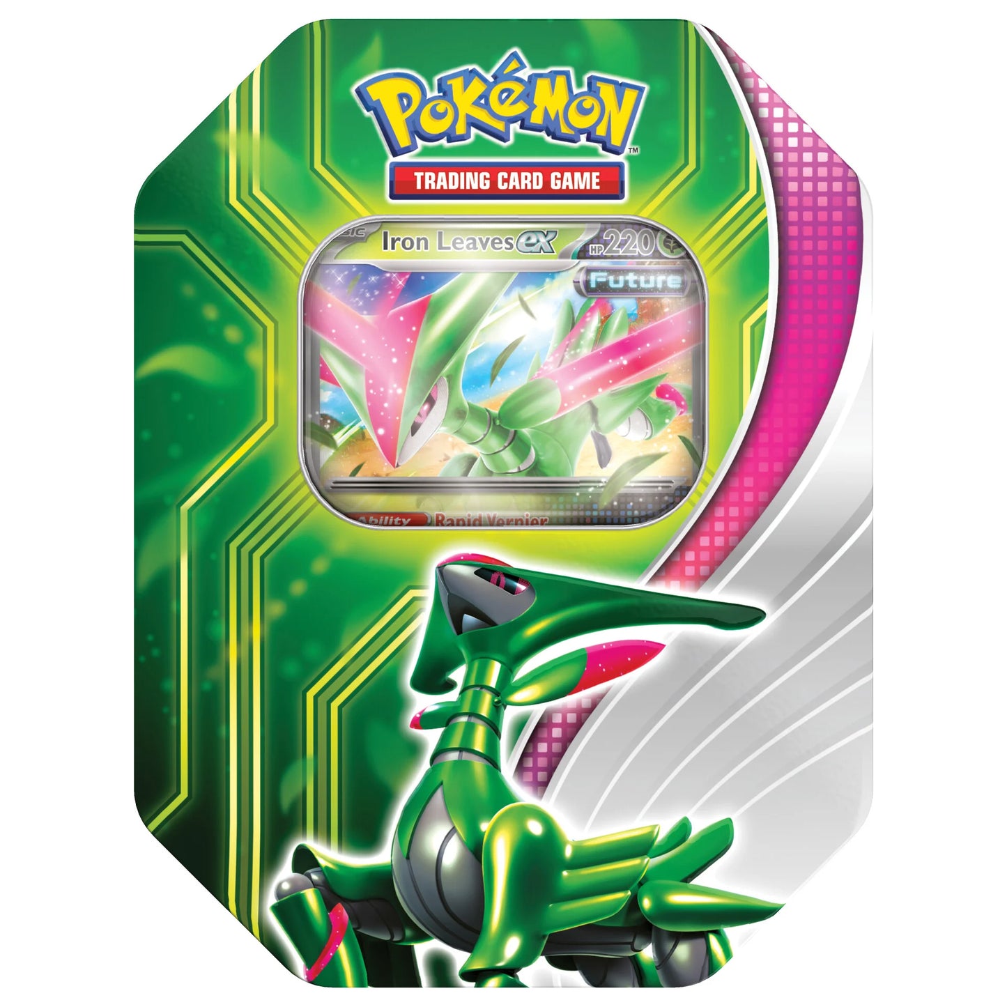 Pokémon TCG: Paradox Clash Tin - Iron Leaves