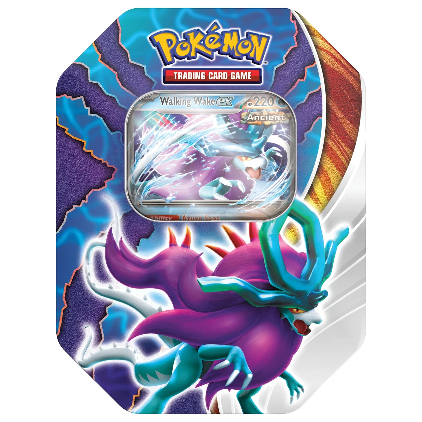 Pokémon TCG: Paradox Clash Tin - Walking Wake