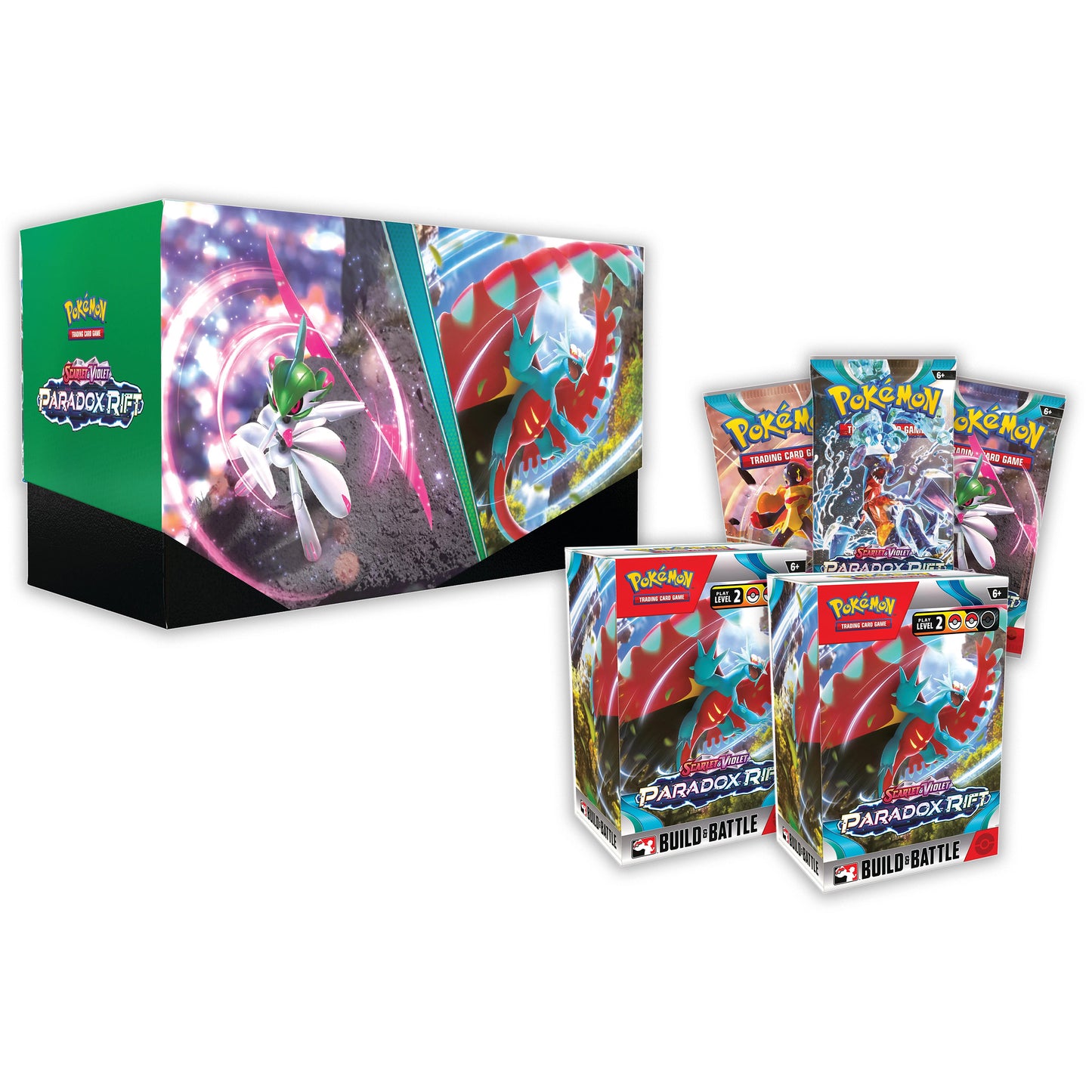 Scarlet & Violet: Paradox Rift Build & Battle Stadium Box