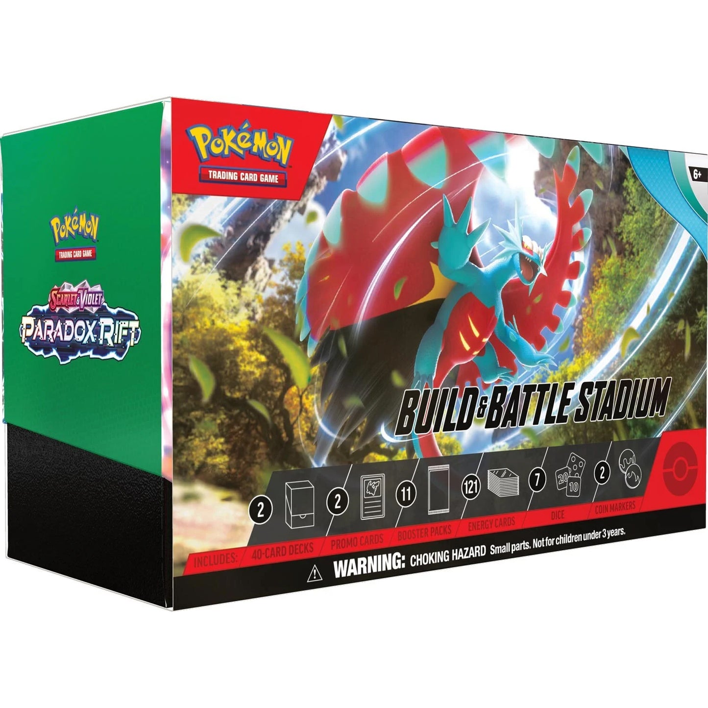 Scarlet & Violet: Paradox Rift Build & Battle Stadium Box