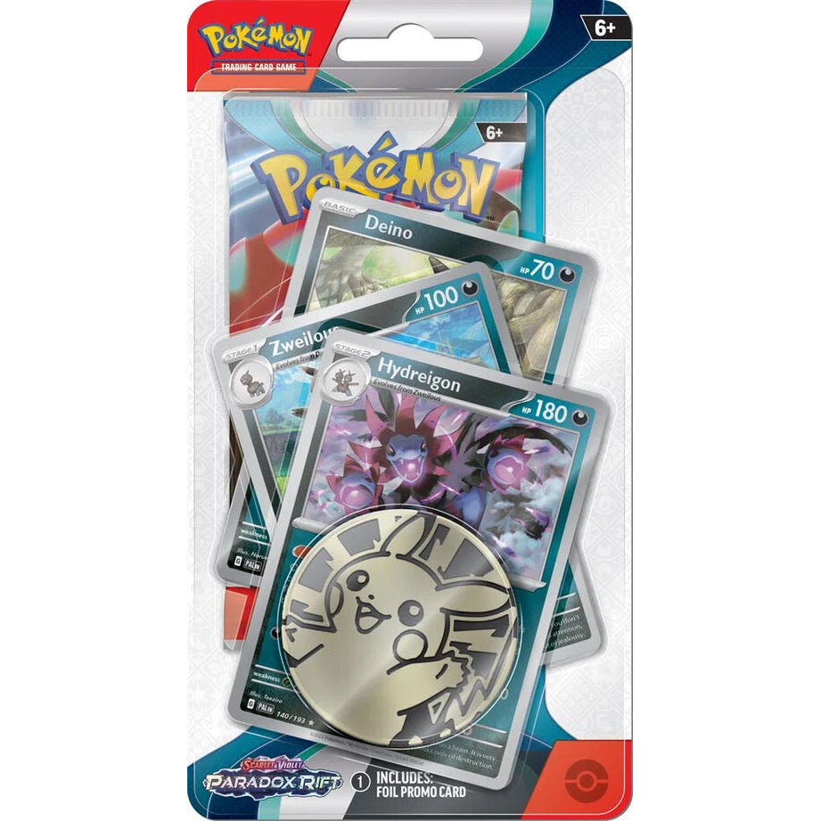Scarlet & Violet: Paradox Rift Premium Checklane Blister - Hydreigon