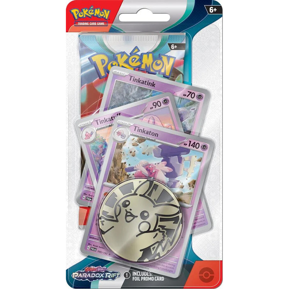 Scarlet & Violet: Paradox Rift Premium Checklane Blister - Tinkaton