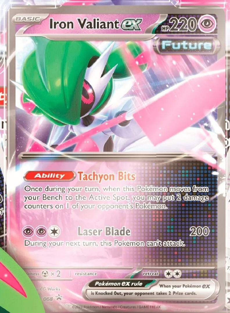 Pokémon TCG: Iron Valiant ex Box