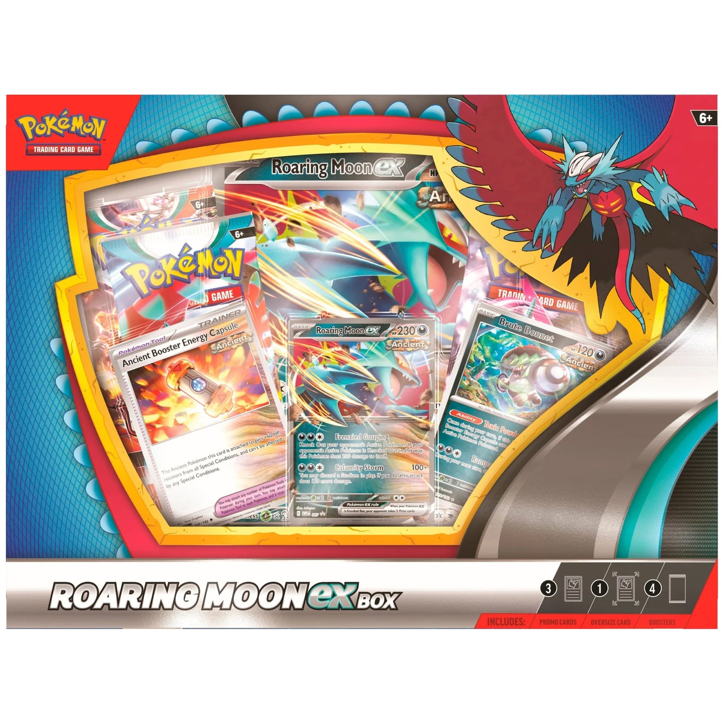Pokémon TCG: Roaring Moon ex Box