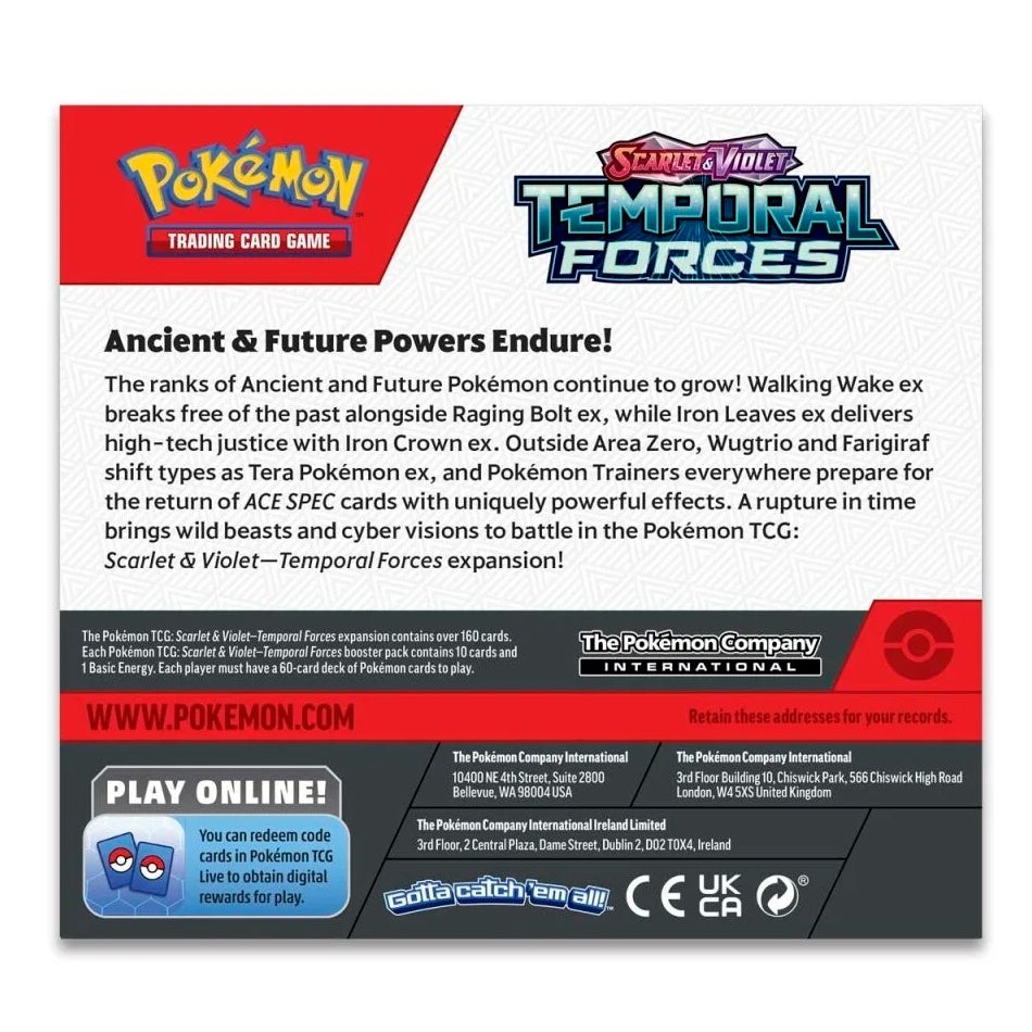 Scarlet & Violet: Temporal Forces Booster Display Box