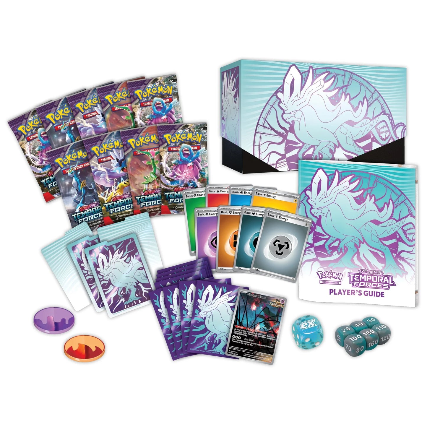 Scarlet & Violet: Temporal Forces Elite Trainer Box - Walking Wake
