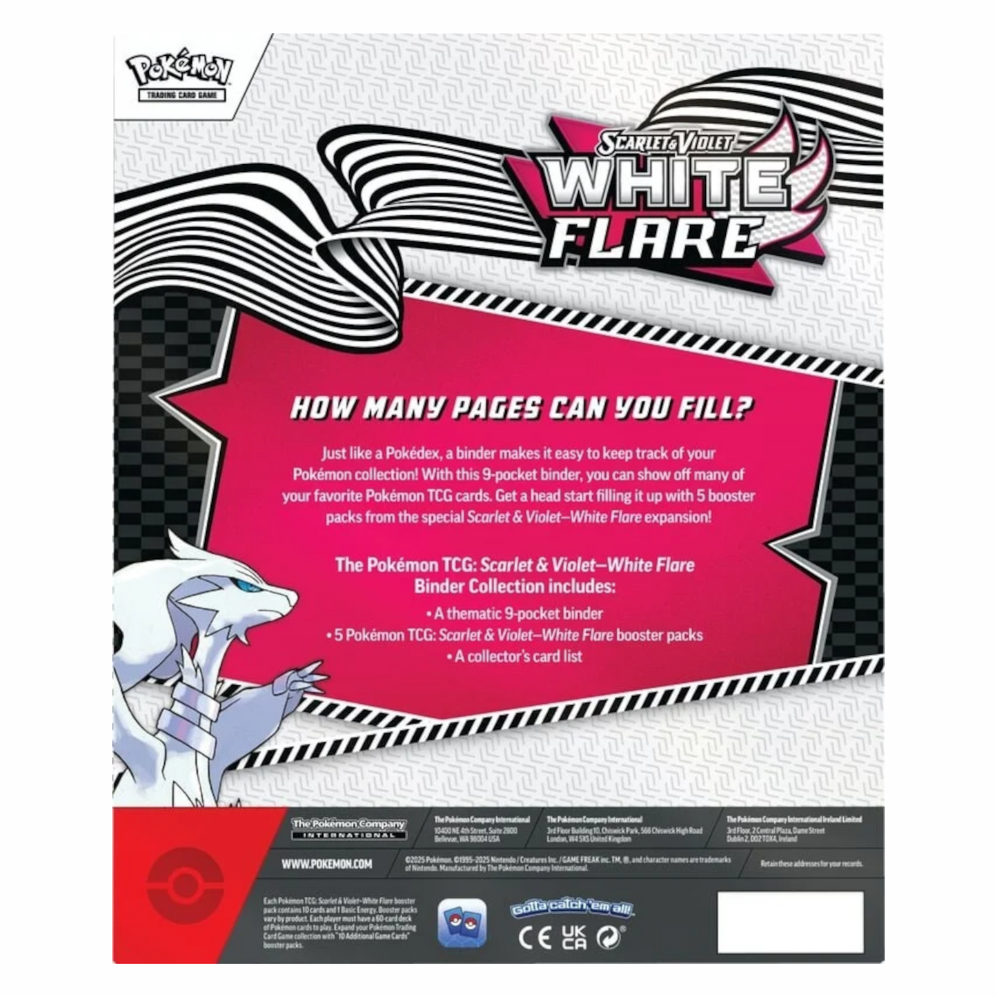 Scarlet & Violet: White Flare Binder collection