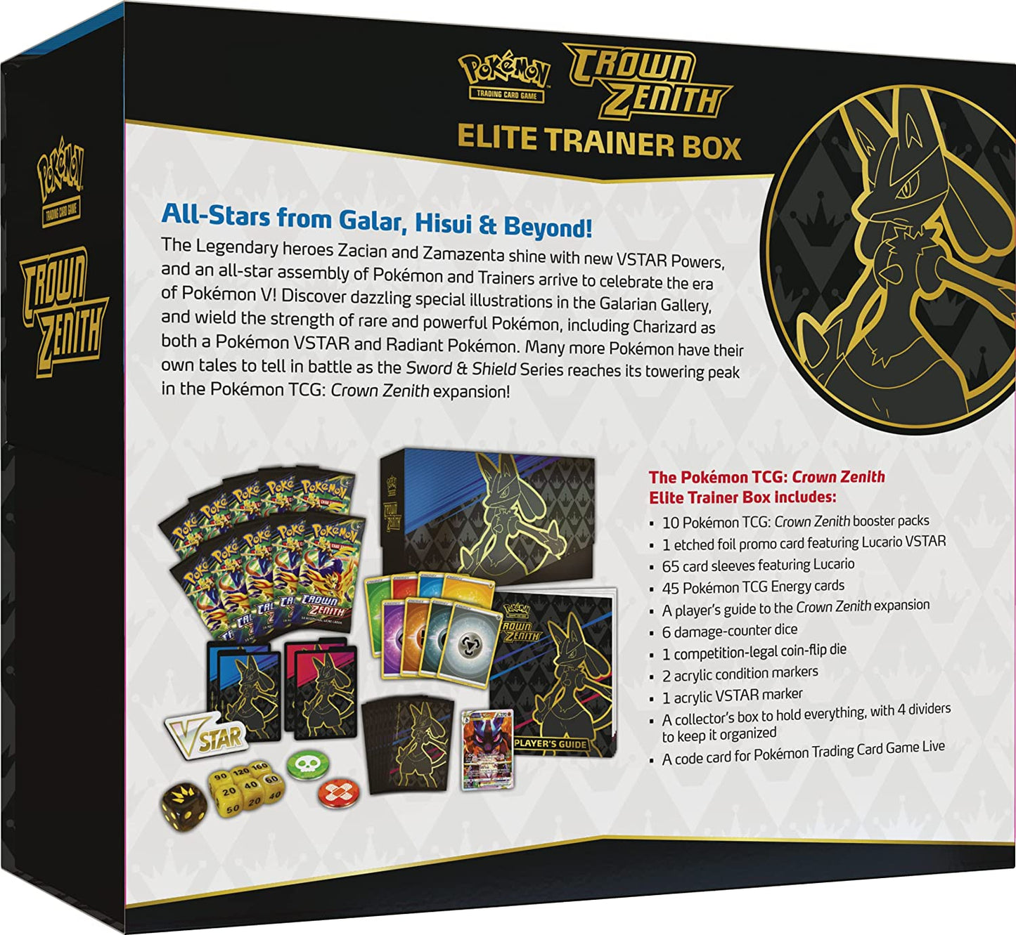 Sword & Shield: Crown Zenith Elite Trainer Box