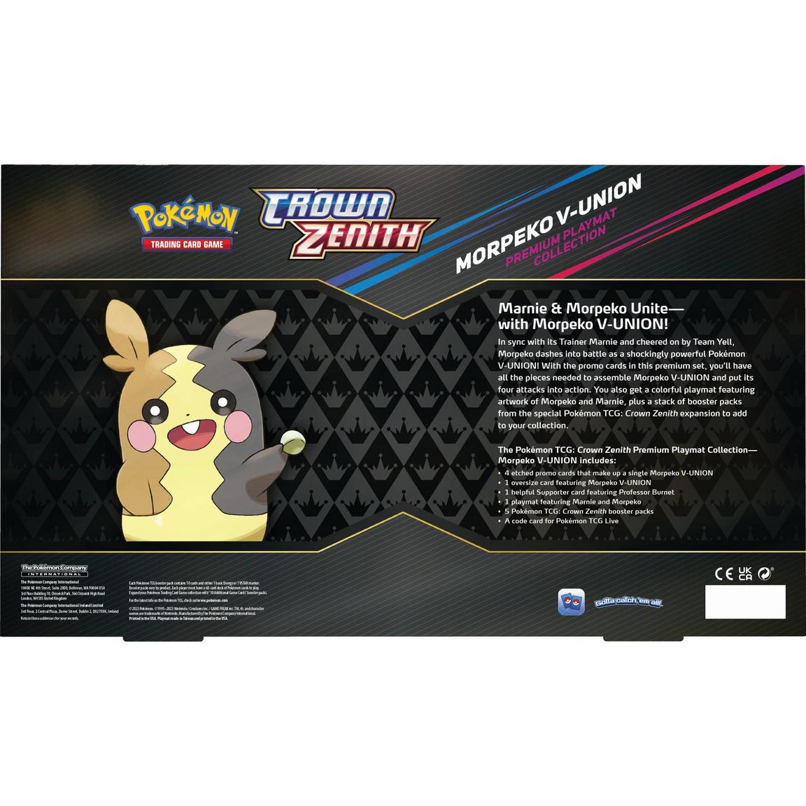 Sword & Shield: Crown Zenith Collection Pack - Morpeko V-UNION