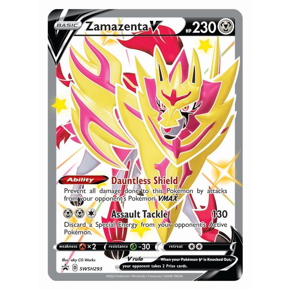 Sword & Shield: Crown Zenith Collection Pack - Shiny Zamazenta CONTENT