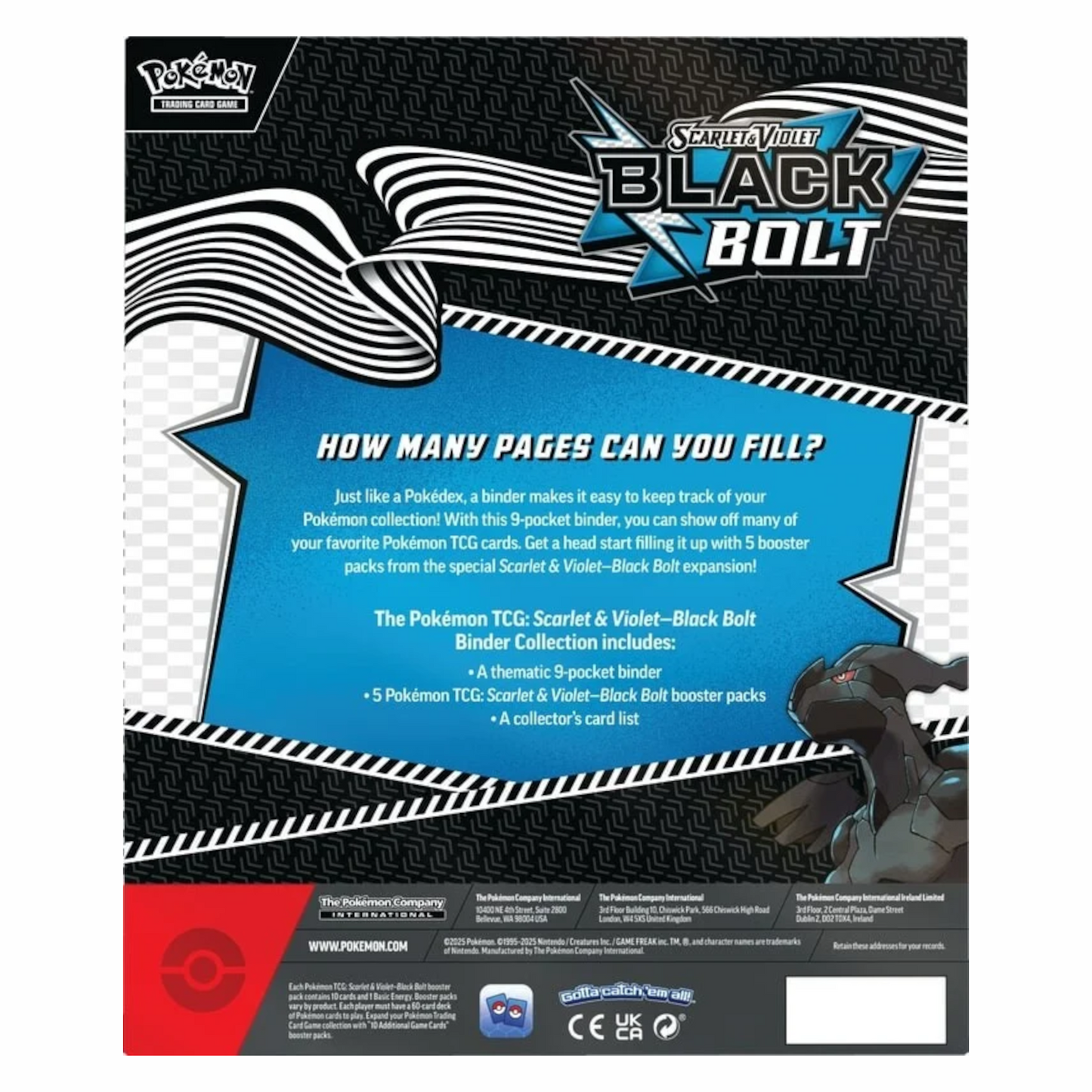 Scarlet & Violet: Black Bolt Binder collection