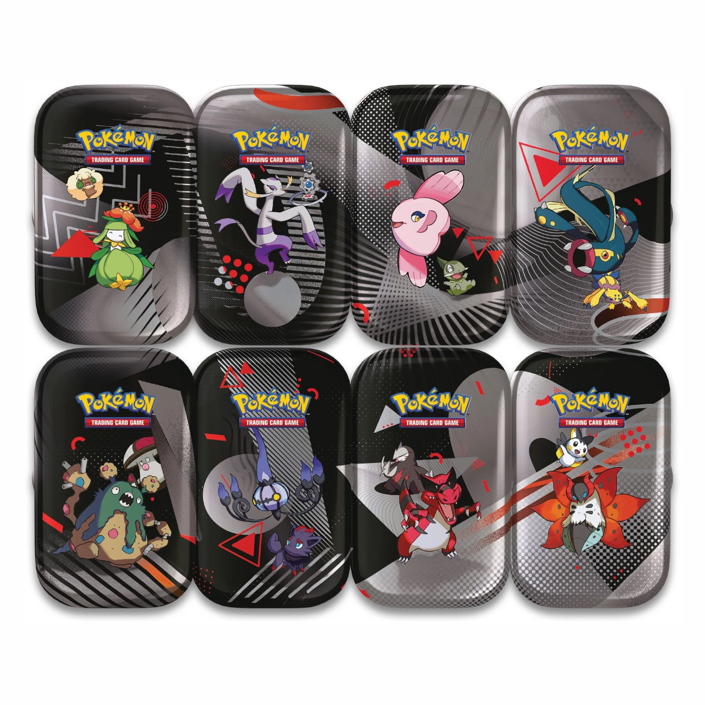 Scarlet & Violet: Black Bolt & White Flare Mini tin
