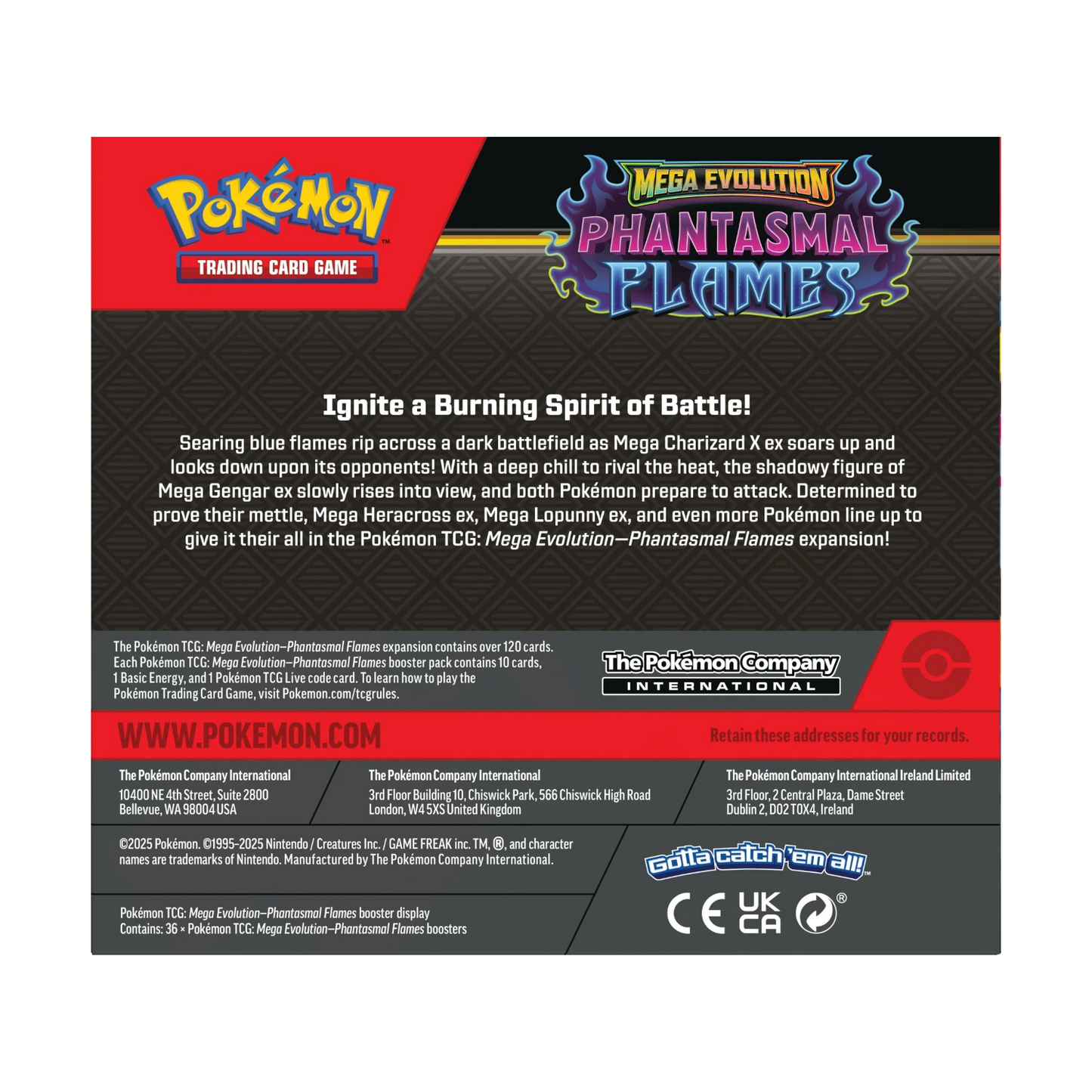 Mega Evolution: Phantasmal Flames Booster Box