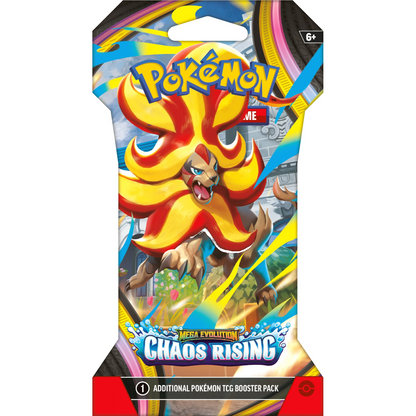 Mega Evolution: Chaos Rising Sleeved Booster