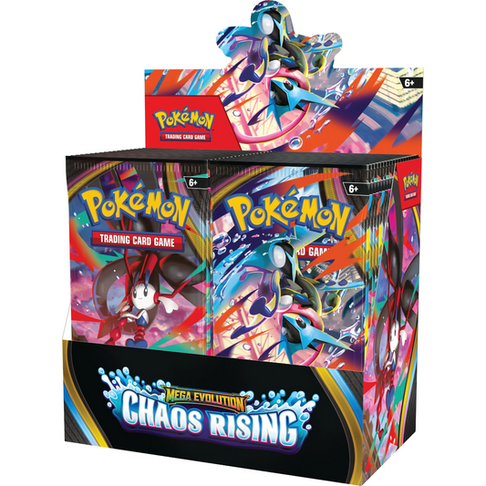 Mega Evolution: Chaos Rising Booster Box