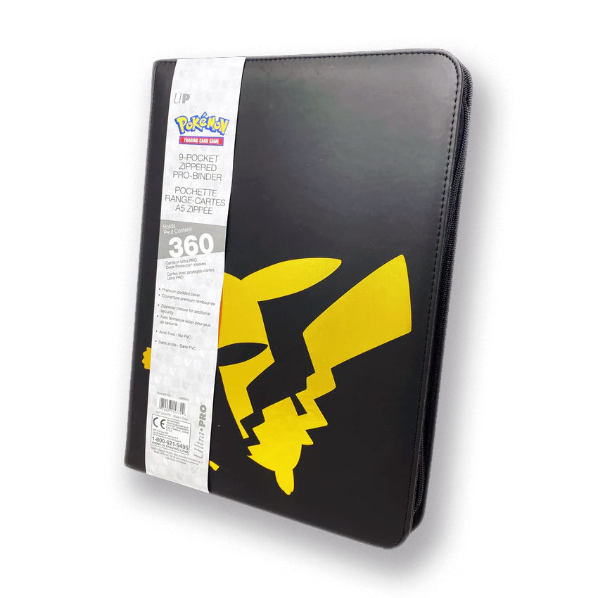 Elite Series Pikachu 9-Pocket Zippered PRO Binder