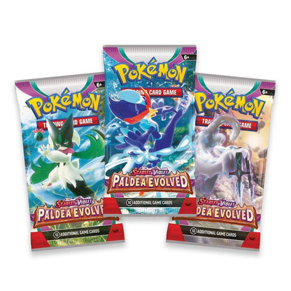 Scarlet & Violet: Paldea Evolved 3-Pack Blister - Tinkatink