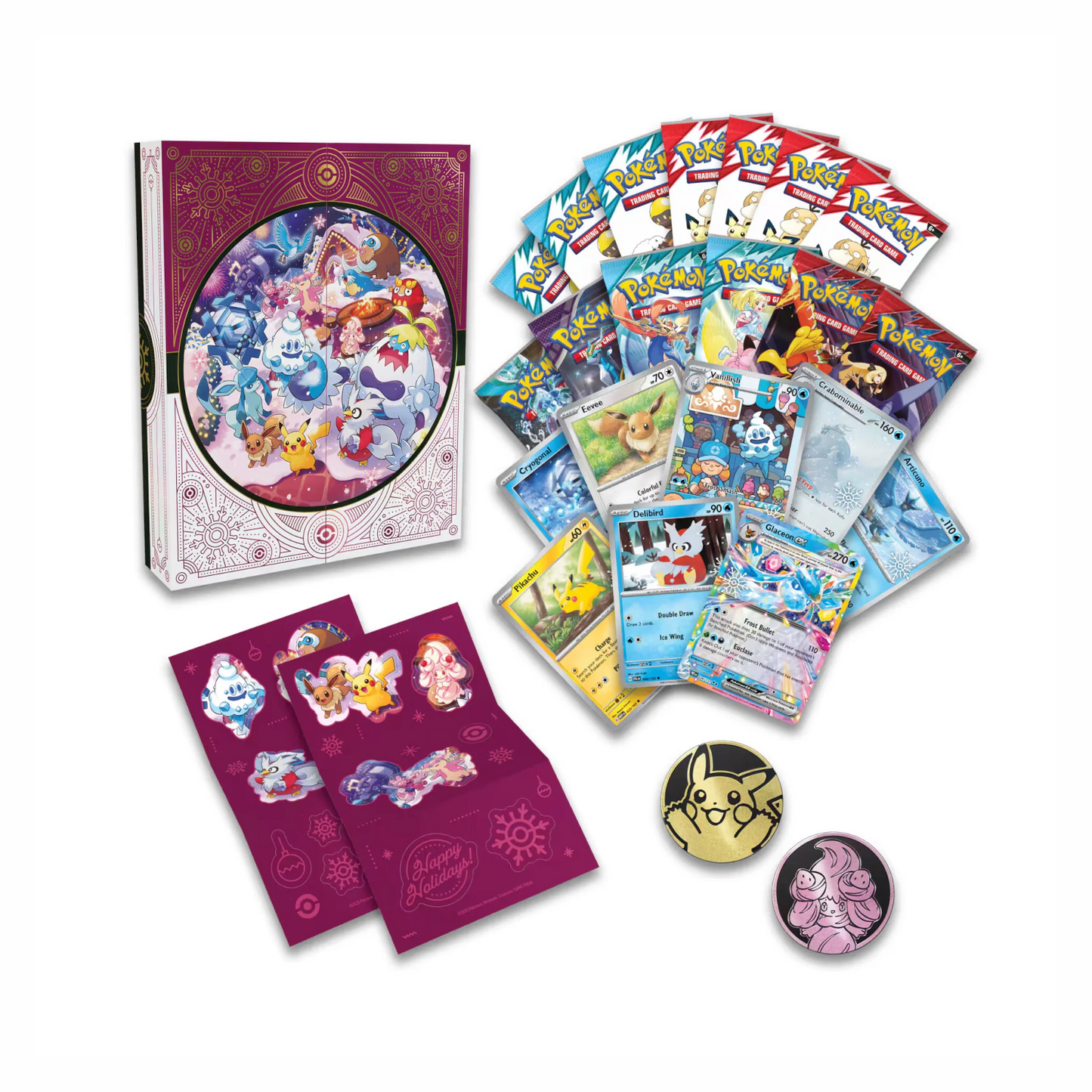 Pokémon TCG: Holiday Calendar 2025 (julekalender)