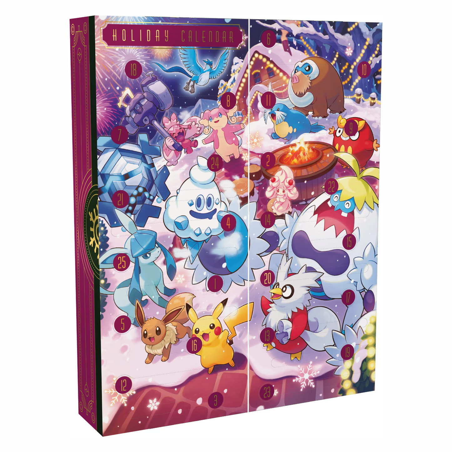 Pokémon TCG: Holiday Calendar 2025 (julekalender)