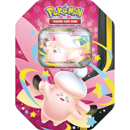 Pokémon TCG: Mega Gengar/Clefable Tin ex 2026