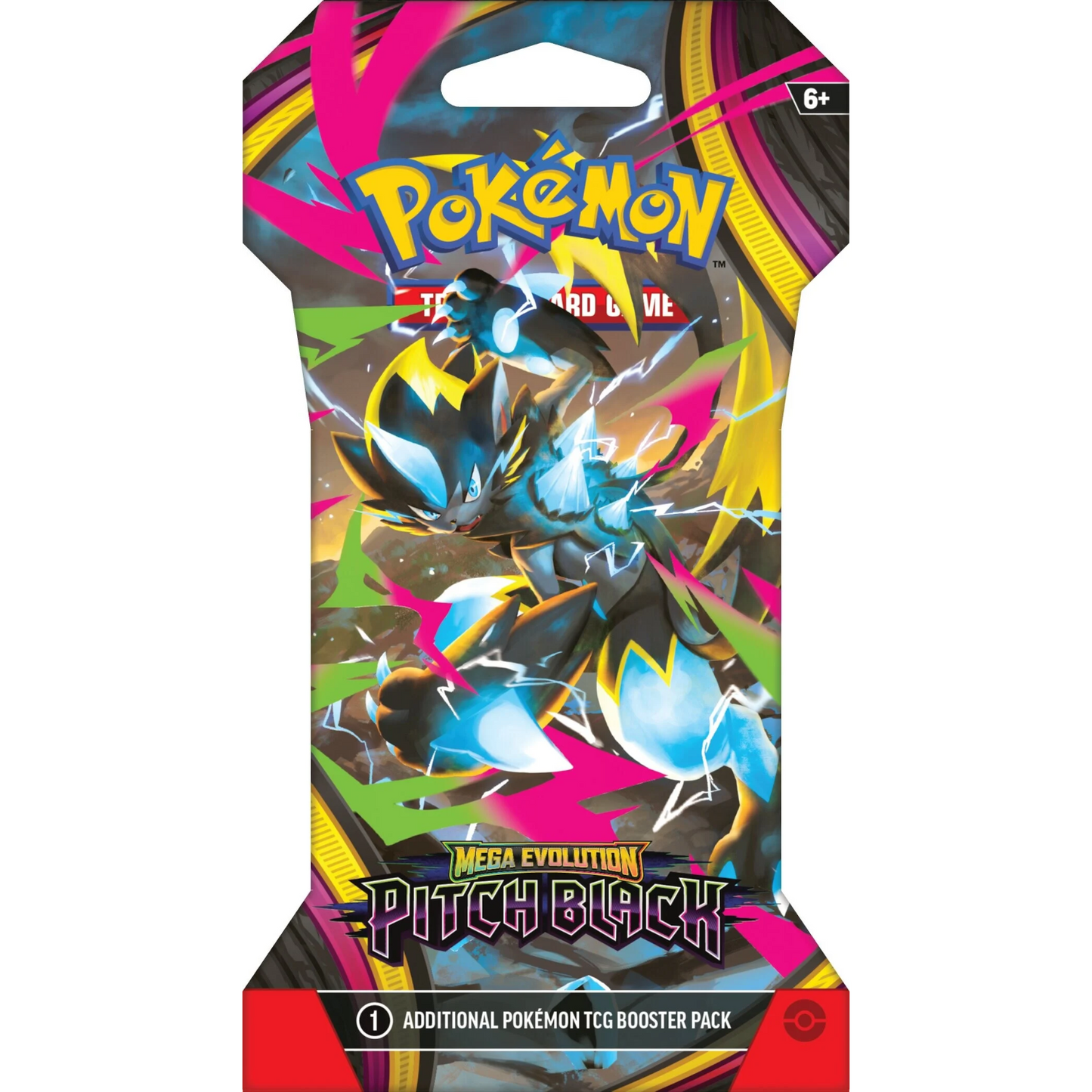Mega Evolution: Pitch Black Sleeved Booster
