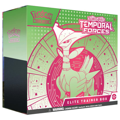 Scarlet & Violet: Temporal Forces Elite Trainer Box - Iron Leaves